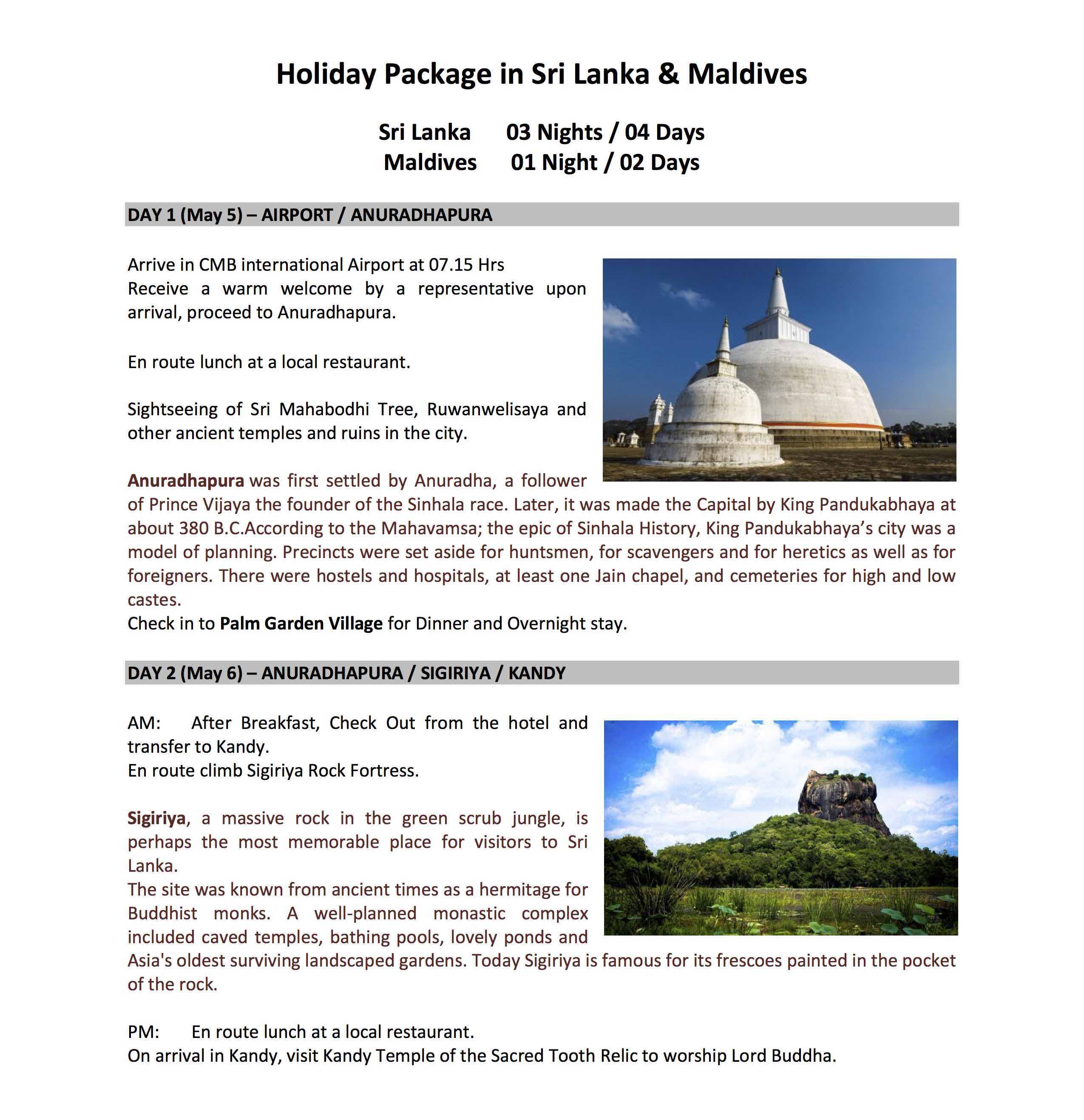 Sri Lanka Maldive English_1